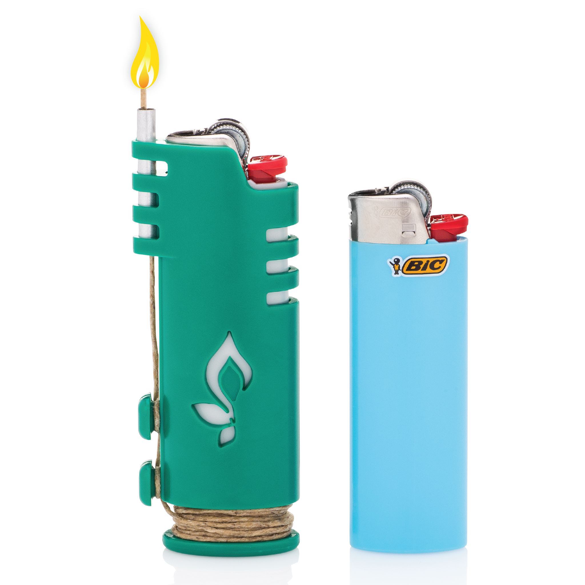 HempLights - Spooly Hemp Wick Lighter (Mini Bic) – EastWestNovelty